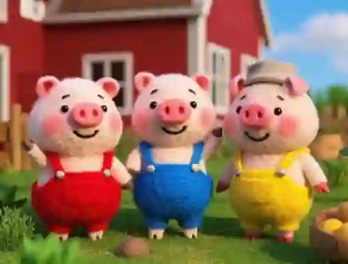 Find The Differences: The 3 Little Pigs — δωρεάν online παιχνίδι
