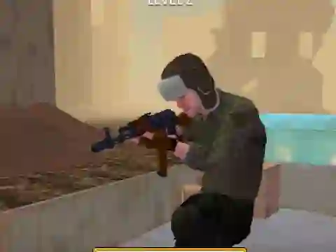 Grandfather Road Chase: Realistic Shooter Guns — δωρεάν online παιχνίδι