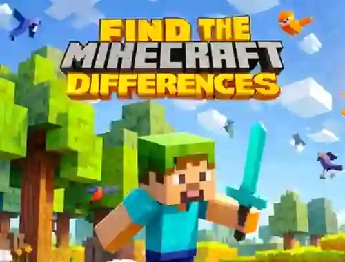 Find The Differences: Minecraft — δωρεάν online παιχνίδι