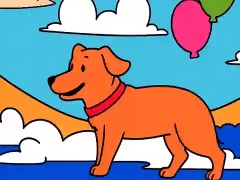 Color By Code: Yellow Dog — δωρεάν online παιχνίδι