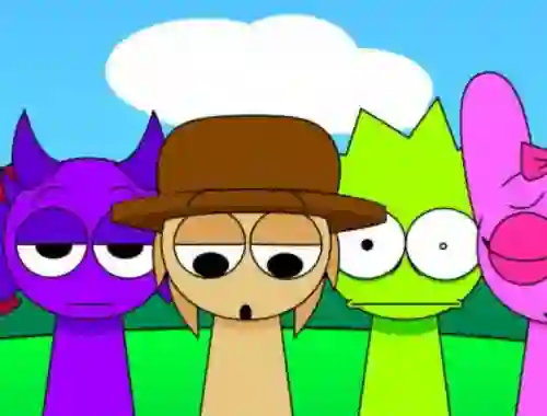Sprunki Pyramixed - Finished Animations — δωρεάν online παιχνίδι