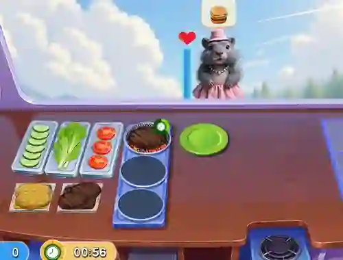 Marmot Diner Dash — δωρεάν online παιχνίδι
