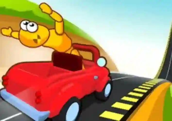 Downhill Car Ride Crash Test — δωρεάν online παιχνίδι