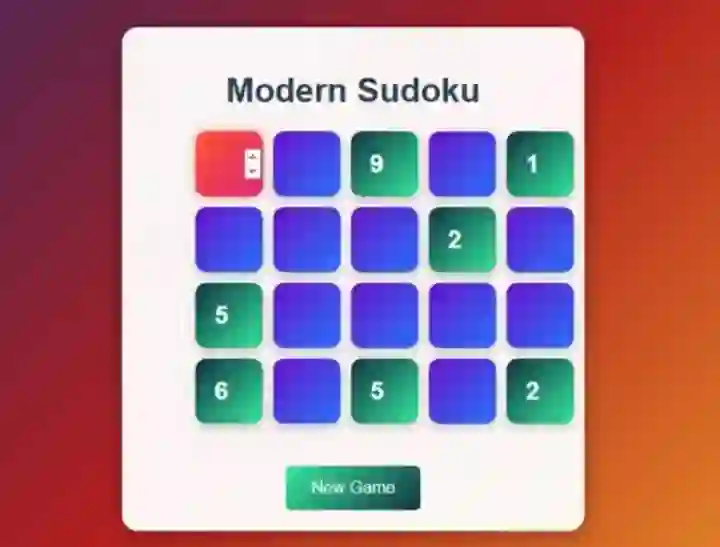 Modern Sudoku — δωρεάν online παιχνίδι
