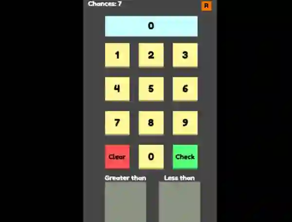 Guess The Number 2 — δωρεάν online παιχνίδι