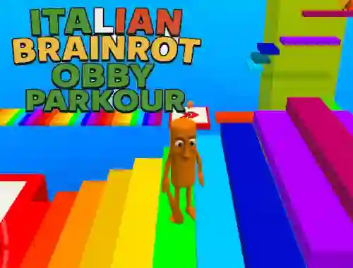 Italian Brainrot Obby Parkour — δωρεάν online παιχνίδι