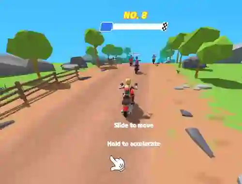 Moto Attack Bike Racing — δωρεάν online παιχνίδι