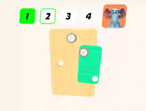 Beast Uncaged: Screw Puzzle — δωρεάν online παιχνίδι