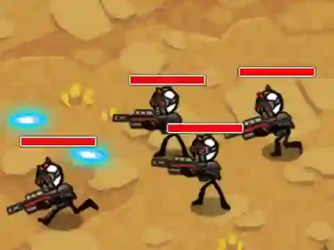Stickman Warfare — δωρεάν online παιχνίδι