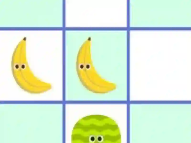 Juicy Tic Tac Toe Battle — δωρεάν online παιχνίδι