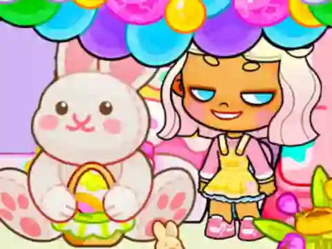 Jigsaw Puzzle: Avatar World Easter Party — δωρεάν online παιχνίδι