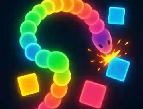 Snake Frenzy Color Clash — δωρεάν online παιχνίδι