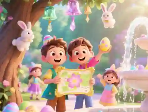 Find The Differences: Easter Egg Hunt — δωρεάν online παιχνίδι