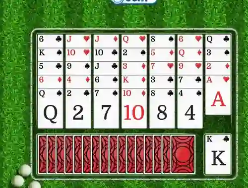 Golf Solitaire — δωρεάν online παιχνίδι