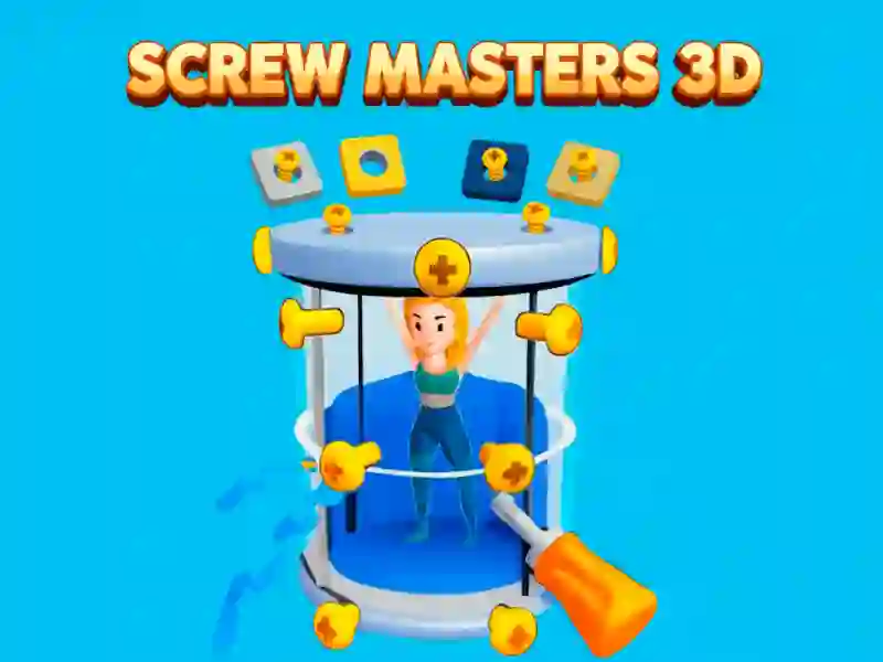Screw Masters 3D — δωρεάν online παιχνίδι