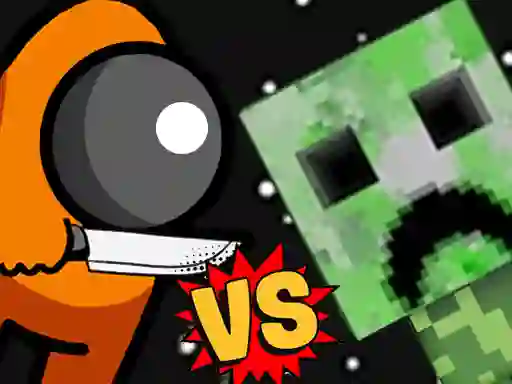 Among vs Creeper — δωρεάν online παιχνίδι