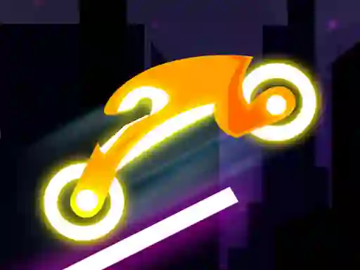 Neon Hill Rider — δωρεάν online παιχνίδι