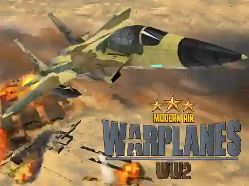 Modern Air Warplane WW2 — δωρεάν online παιχνίδι