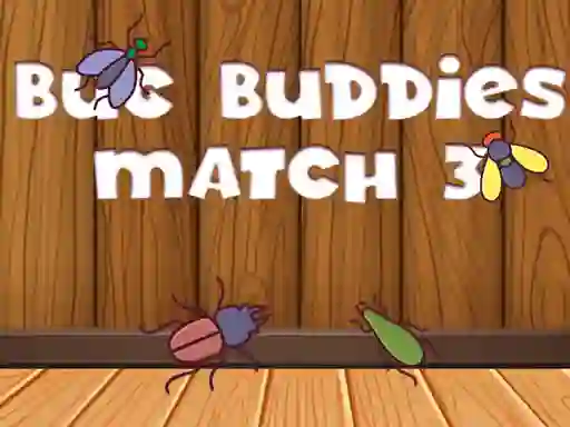 Bug Buddies Match 3 — δωρεάν online παιχνίδι