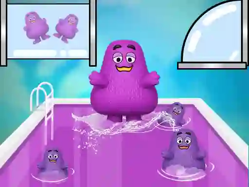 Grimace Shake Slide — δωρεάν online παιχνίδι