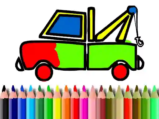 Back To School: Truck Coloring — δωρεάν online παιχνίδι