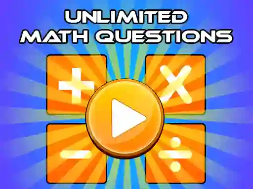 Unlimited Math Questions — δωρεάν online παιχνίδι
