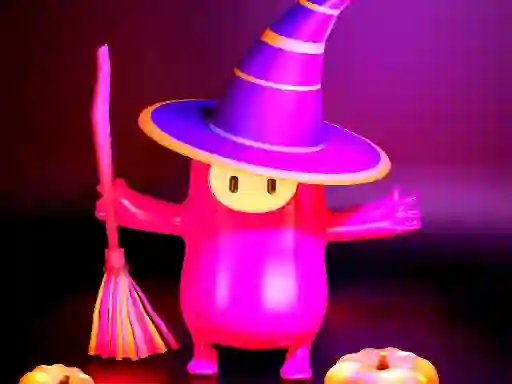 Fall Guys Halloween Puzzle — δωρεάν online παιχνίδι