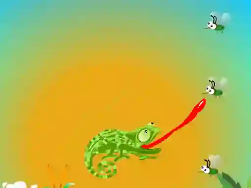 Chameleon Want Eat — δωρεάν online παιχνίδι