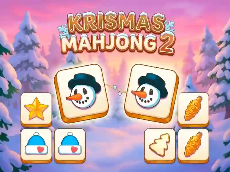Krismas Mahjong 2 — δωρεάν online παιχνίδι