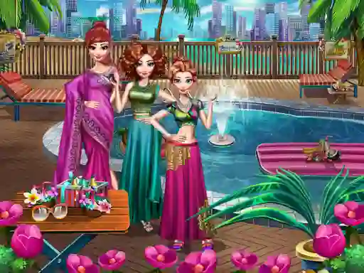 Girls Pool Party — δωρεάν online παιχνίδι