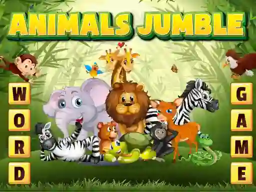 Animals Jumble — δωρεάν online παιχνίδι