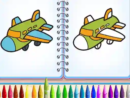 Aero Coloring Books — δωρεάν online παιχνίδι