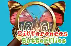 Differences Butterflies — δωρεάν online παιχνίδι