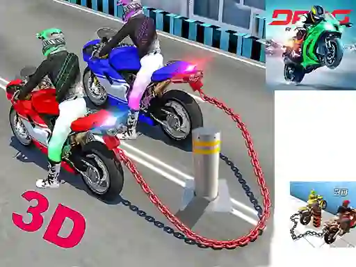 Chained Bike Racing 3d — δωρεάν online παιχνίδι