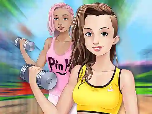Fitness Girls Dress Up — δωρεάν online παιχνίδι