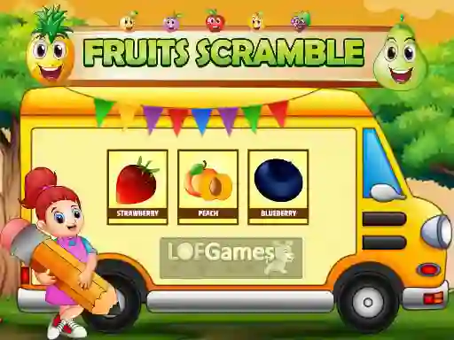 Fruits Scramble — δωρεάν online παιχνίδι