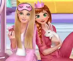 Princesses Pj Party — δωρεάν online παιχνίδι