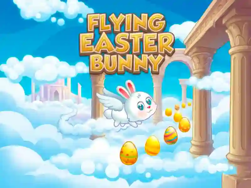 Flying Easter Bunny — δωρεάν online παιχνίδι