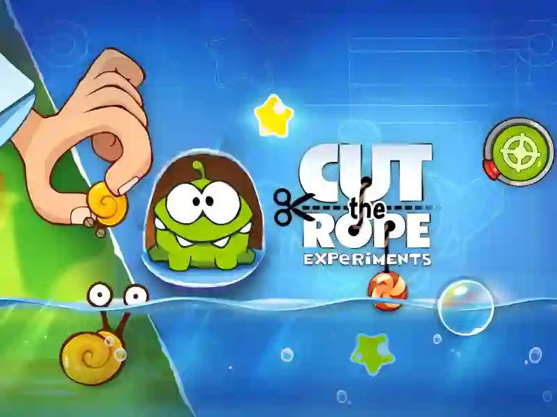Cut The Rope Experiments — δωρεάν online παιχνίδι
