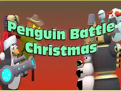 Penguin Battle Christmas — δωρεάν online παιχνίδι