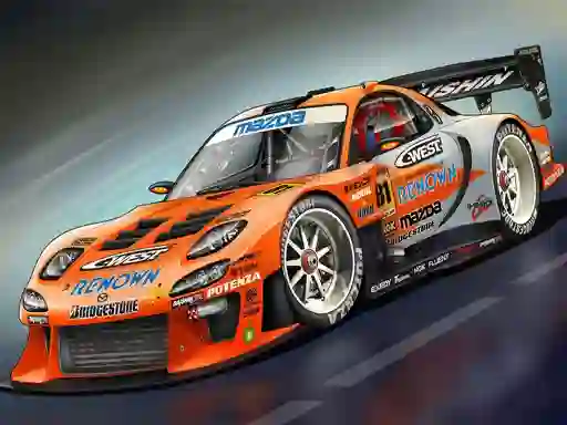 Race Car Slide — δωρεάν online παιχνίδι