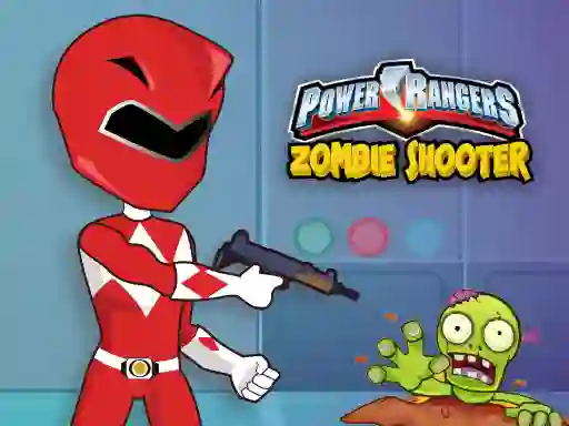 Power Rangers Zombie Shooter — δωρεάν online παιχνίδι