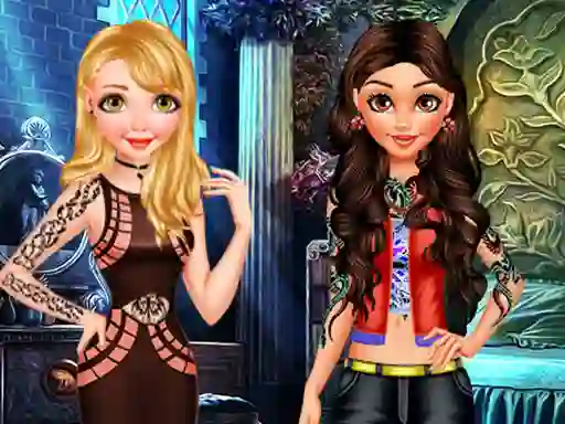 Princess Bad Girls Makeover — δωρεάν online παιχνίδι