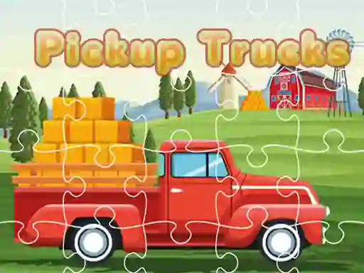 Pickup Trucks Jigsaw — δωρεάν online παιχνίδι