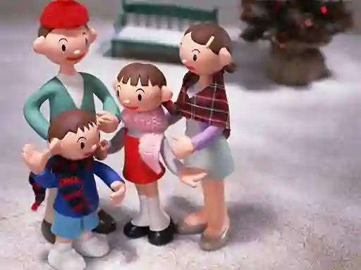 Christmas Clay Doll Puzzle — δωρεάν online παιχνίδι