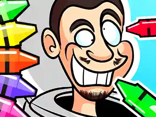 Skibidi Toilet Coloring — δωρεάν online παιχνίδι