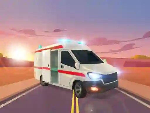 Ambulance Traffic Drive — δωρεάν online παιχνίδι