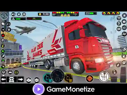 Crazy car transport truck — δωρεάν online παιχνίδι