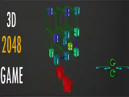 2048 - 3D — δωρεάν online παιχνίδι