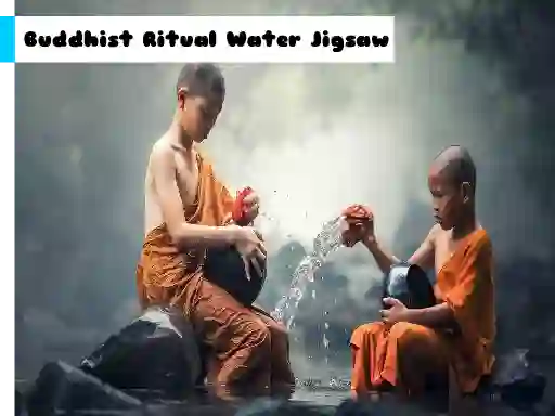 Buddhist Ritual Water Jigsaw — δωρεάν online παιχνίδι